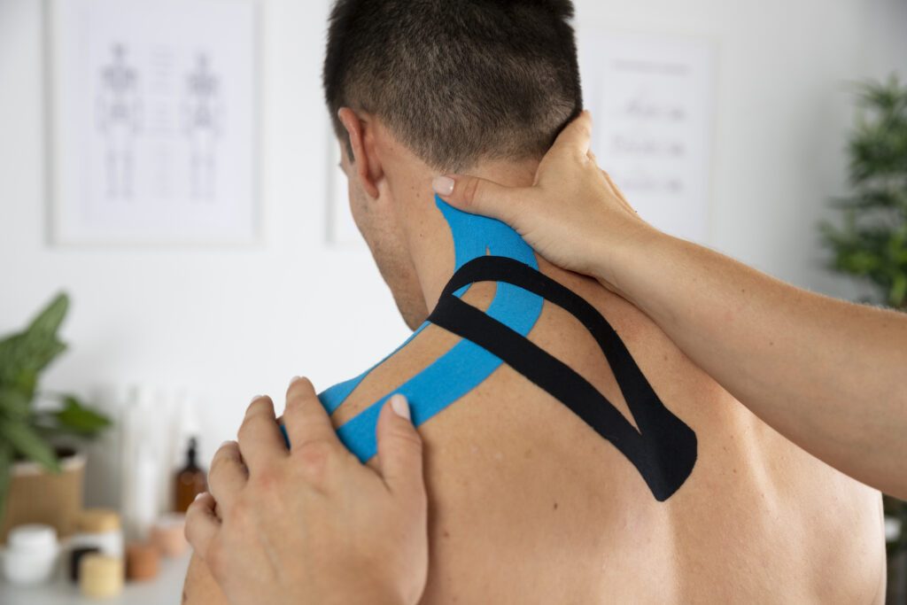 เทปบำบัดทางกายภาพ คิเนซิโอเทป Kinesio tape